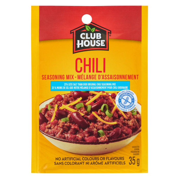 Club House Seasoning Mix Chili Less Salt, 35 g