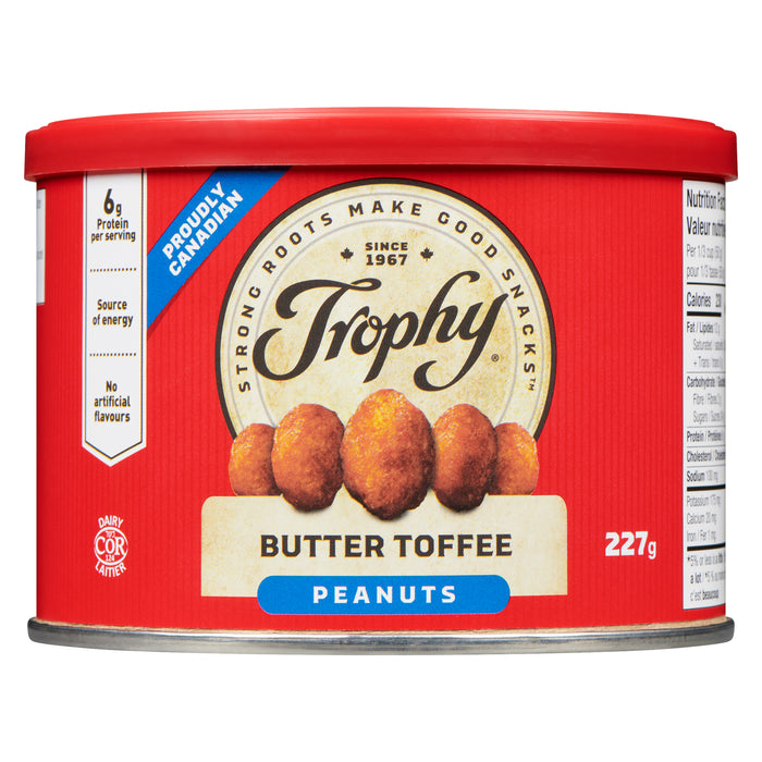 Arachides caramel au beurre Trophy - 227 g