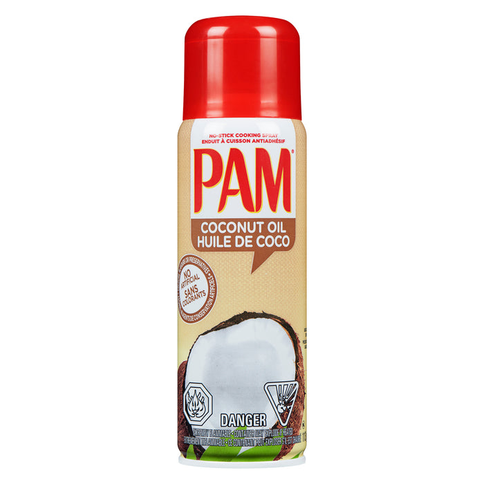 PAM Enduit à Cuisson Antiadhésif Huile de Coco, 113 g