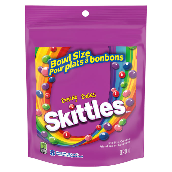 Skittles Bite Size Candies Berry, 320 g