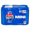 Pepsi Mini-Can, 6-Pack, 222-ml