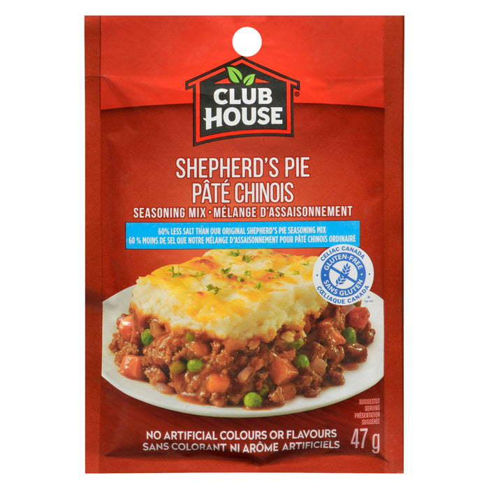 Club House Mélange d'Assaisonnement Pâté Chinois, 47 g