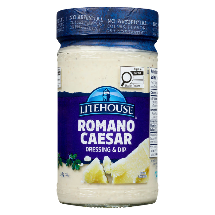 Litehouse Romano Caesar Dressing & Dip, 384-ml