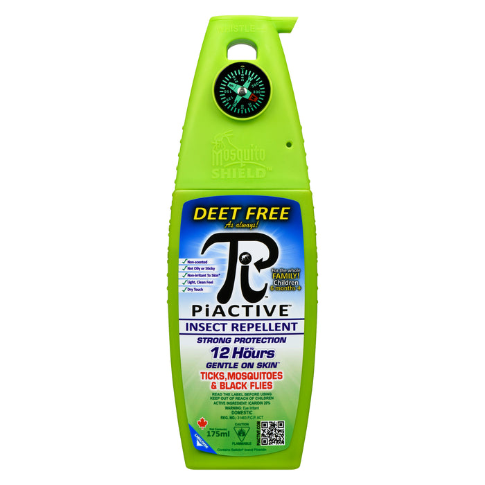 Mosquito Shield PiACTIVE Insectifuge, 175 ml
