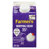 Farmers Crème à Fouetter 35 % M.G., 473 ml