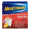 NeoCitran Total Flu Powder Ultra Strength Night Lemon, 10-Pack