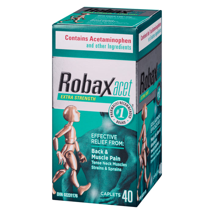 Robaxacet Extra Strength Caplets, 40-Pack