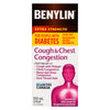 Benylin Cough & Chest Congestion Syrup Extra Strength for People with Diabetes, 100-ml
