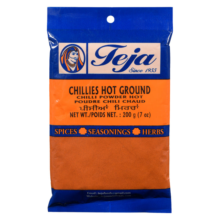 Teja Hot Chillies Ground Chilli Powder, 200-g