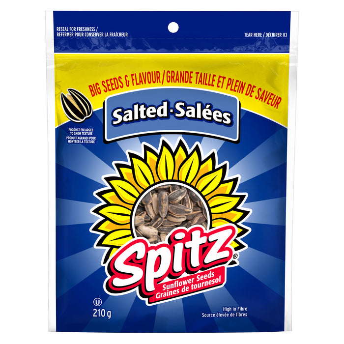 Graines de tournesol salées SPITZ, 210 g