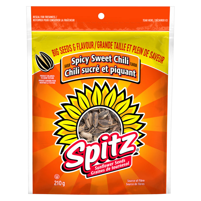 Spitz Spicy Sweet Chili Sunflower Seeds, 210-g