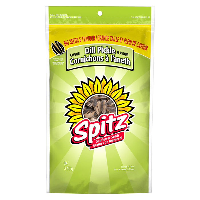 Spitz Sunflower Seeds Dill Pickle Flavoured, 370 g