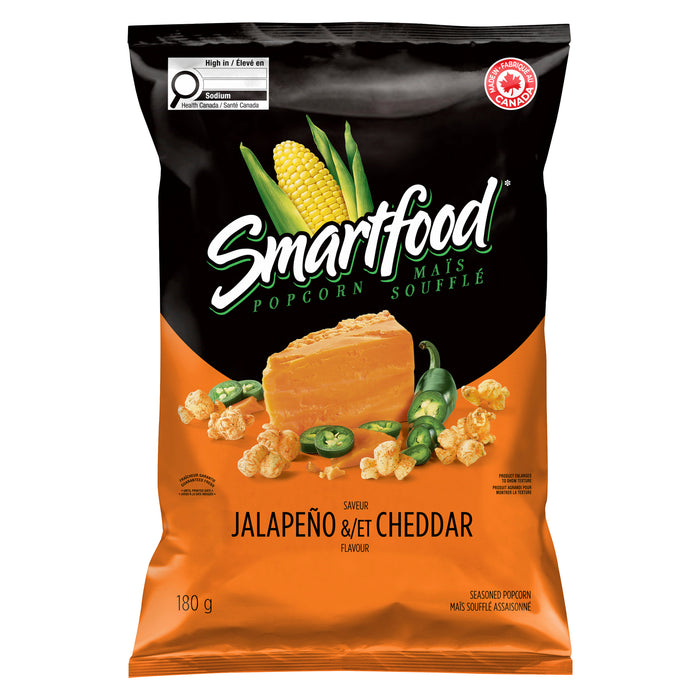 Smartfood Jalapeno and Cheddar Popcorn - 180g