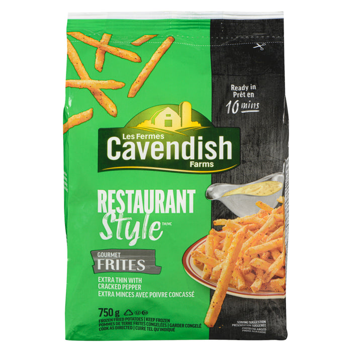Cavendish Farms Restaurant Style Gourmet Frites, 750-g