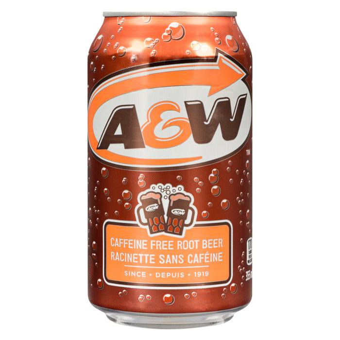A&W Root Beer Caffeine Free, 355 ml
