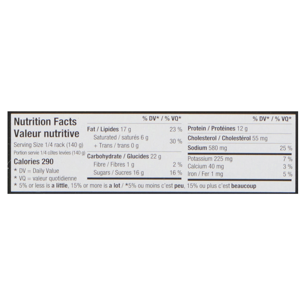 Butcher's Selection Our Stampede Pork Back Ribs Texas Barbecue, 680 g ...