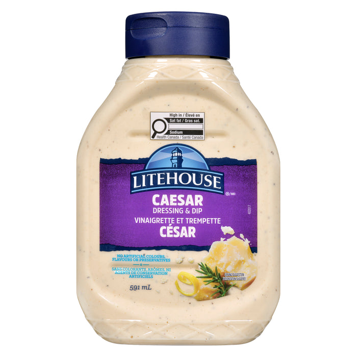 Vinaigrette et trempette César format familial Litehouse - 591ml