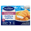 BlueWater Seafoods Tempura Aiglefin Filets de Poisson en Pâte, Emballage de 6, 350 g