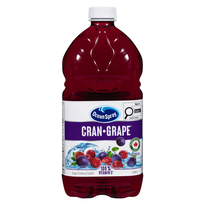 Cocktail aux canneberges et raisins Ocean Spray - 1,8 L