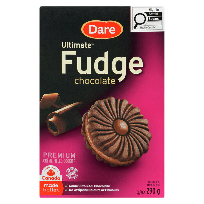 Dare Suprême Biscuits à la Crème Fondant au Chocolat, 290 g