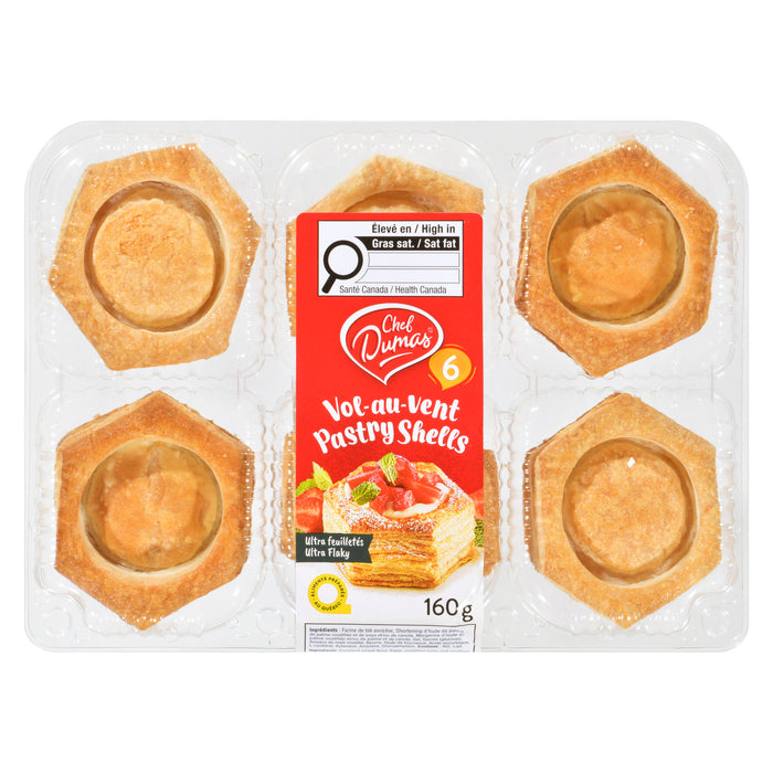 Dumas Original 6 Pastry Shells, 160-g