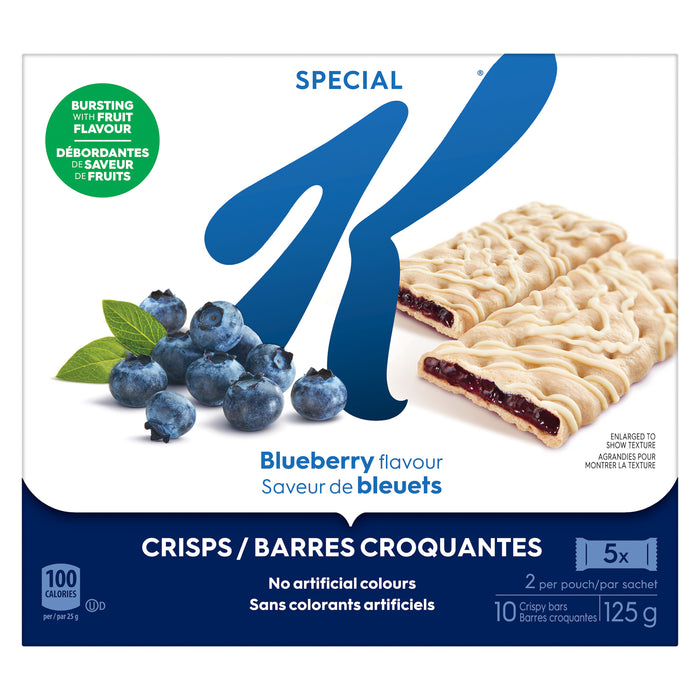Kellogg's Special K Blueberry Fruit Crisp 10pk. - 125g