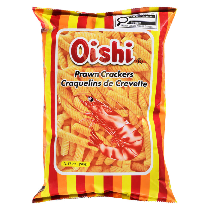 Oishi Classic Flavour Prawn Crackers, 90-g