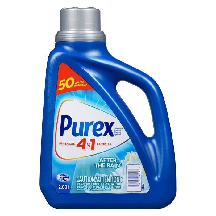 Purex Dirt Lift Action After The Rain Liquid Laundry Detergent, 1.4-L