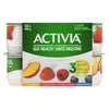 Activia Yogourt Probiotique Pêches Fraises Framboises Bleuets, 2.2% M.G., emb. de 12