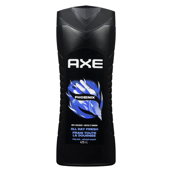Axe Nettoyant Corporel Phoenix Menthe et Romarin, 473 ml