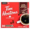 Tim Hortons Fine Grind Coffee Dark Roast Recyclable K-Cup Pods 30pk. - 315g