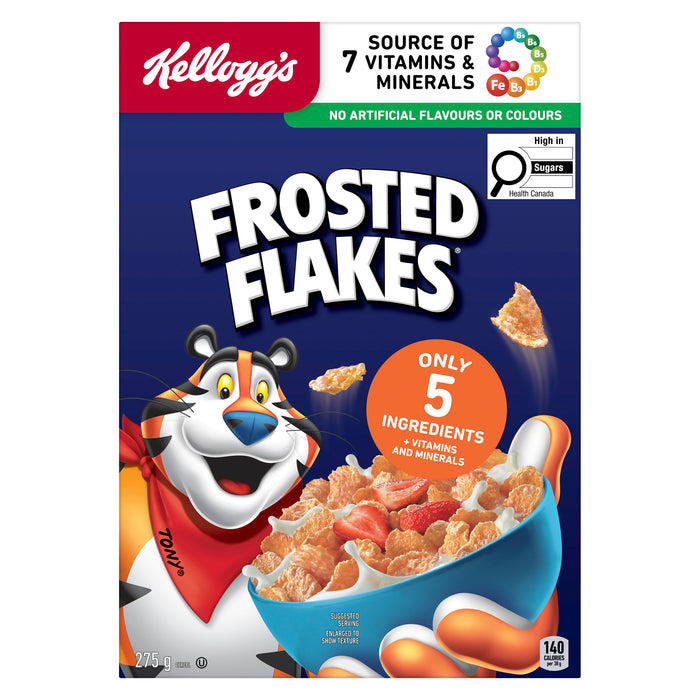 Kellogg's Frosted Flakes Cereal, 275-g.