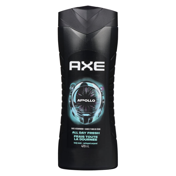 Axe Body Wash Apollo Sage & Cedarwood, 473 ml