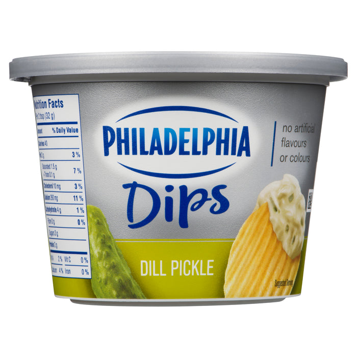 Trempette aux cornichons à l'aneth Philadelphia - 340 g