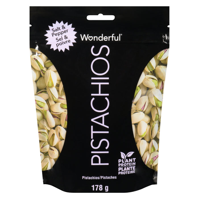 Pistaches sel et poivre Wonderful - 178 g