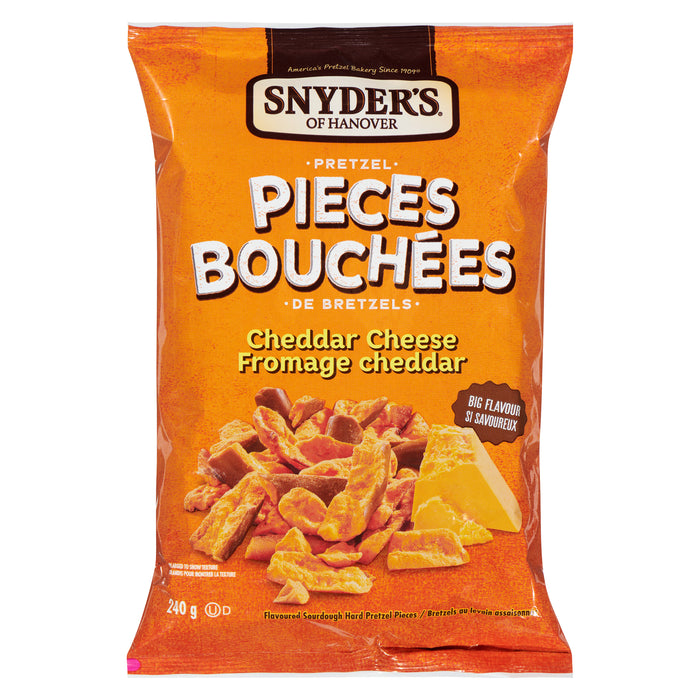 Snyder's of Hanover Cheddar Cheese Pretzel Pieces - 240g