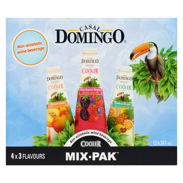 Casal Domingo Boisson Non-Alcoolisée au Vin Cooler emb. de 12, Casal Domingo Boisson Non-Alcoolisée au Vin Cooler 12 x 341 ml