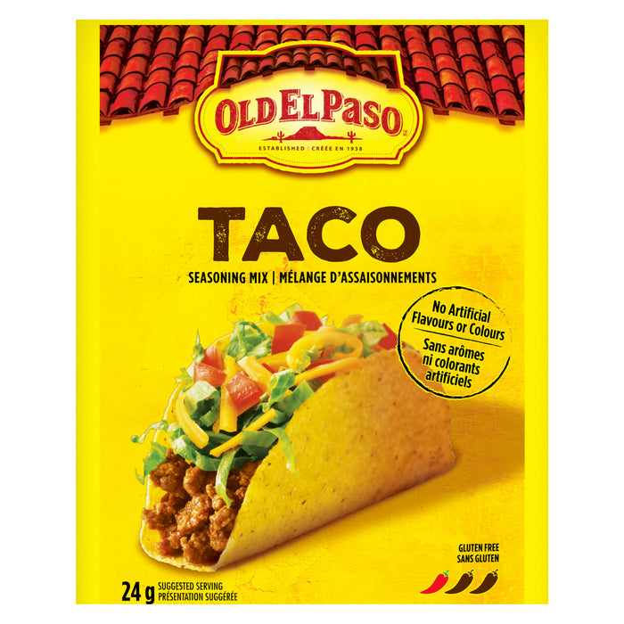 Old El Paso Taco Seasoning Mix, 24 g