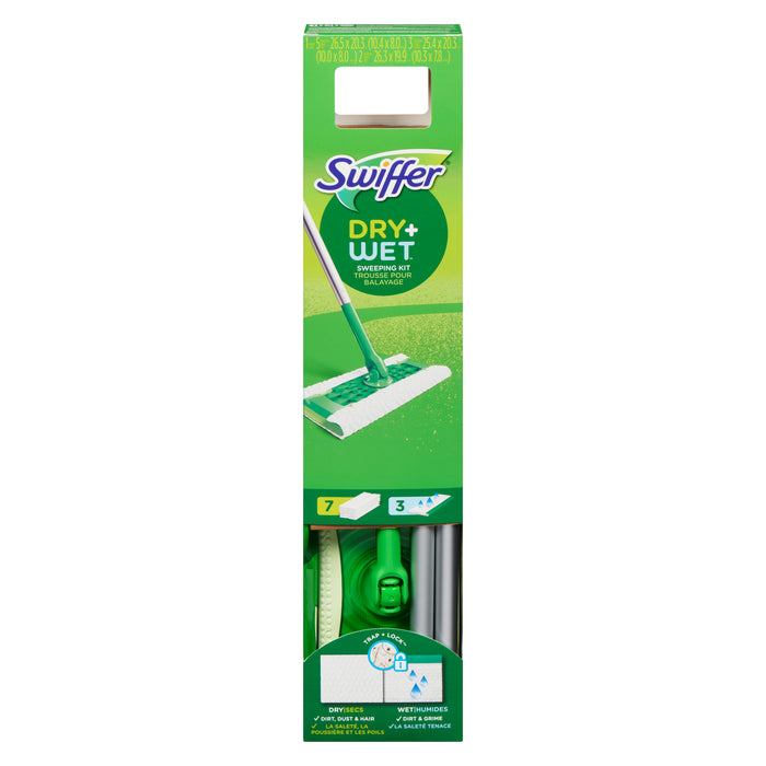 Swiffer Sweeper Dry + Wet Sweeping Kit
