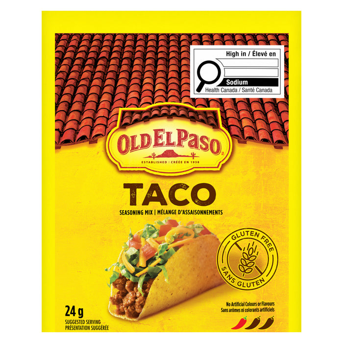 Old El Paso Taco Seasoning Mix, 24 g