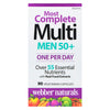 Webber Naturals Most Complete Multi Men, 50+ 90 Vegetarian Capsules