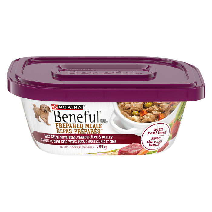 Purina Beneful Prepared Meal Beef Flavoured Dog Food, 283-g