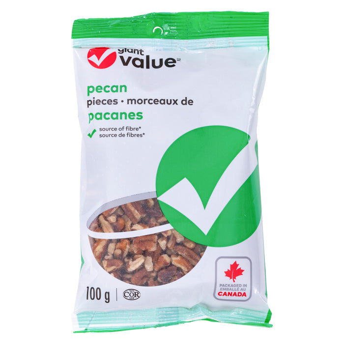 Giant Value Pecan Pieces, 100 g