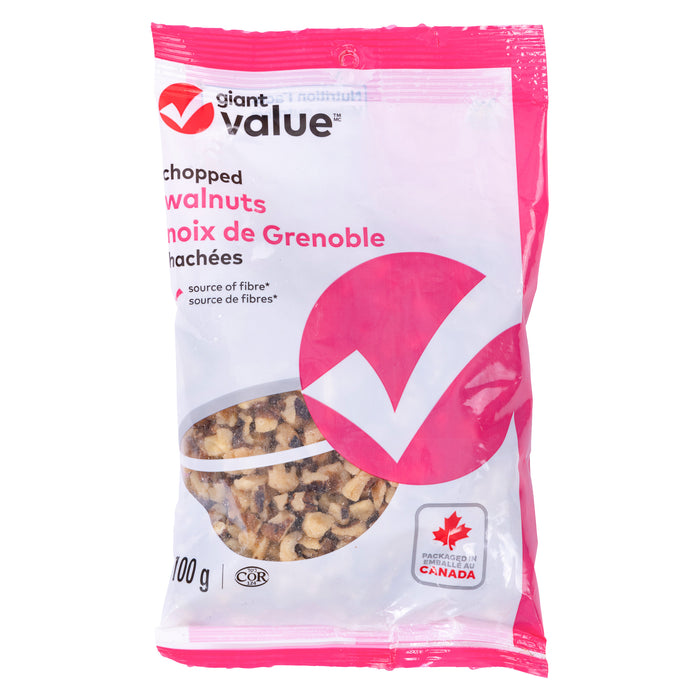 Noix de Grenoble hachées Giant Value, 100 g