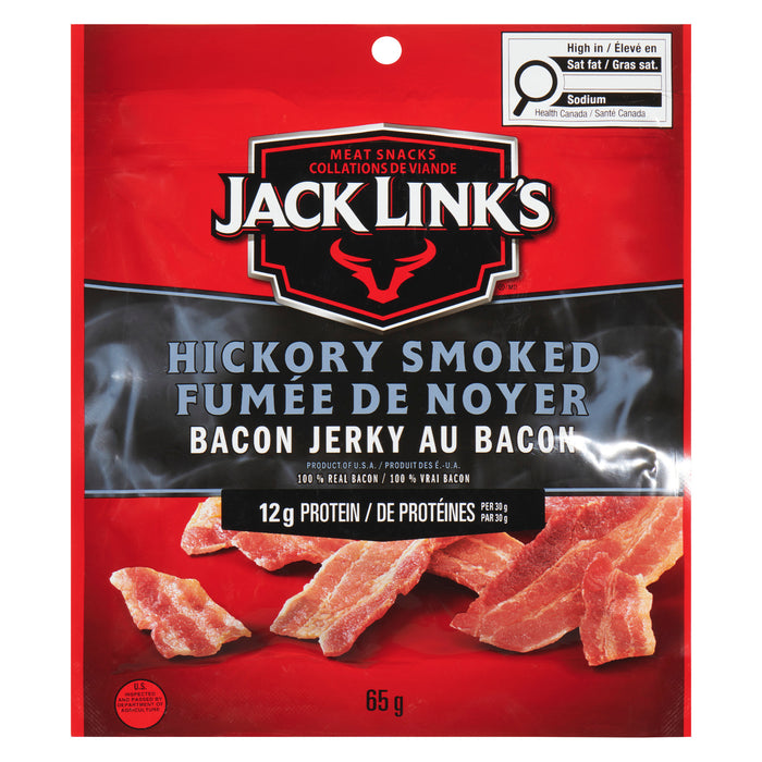 Jack Link's Hickory Smoked Bacon Jerky, 65-g