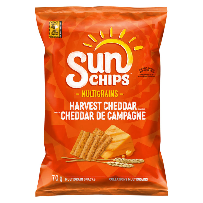 SunChips Harvest Cheddar Chips, 70-g