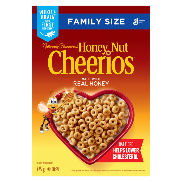 Cheerios Cereal Honey Nut Family Size - 725g