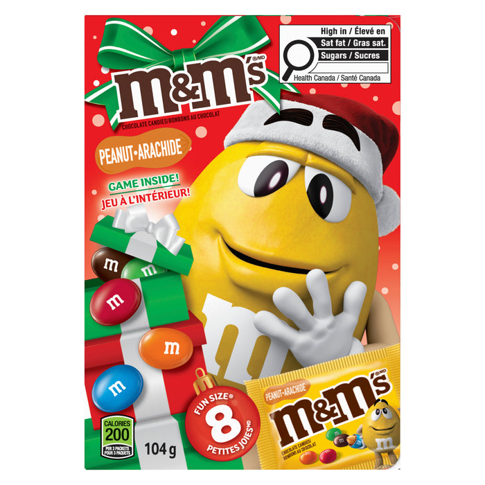 Livre amusant avec M&M aux arachides, emb. de 8 - 104 g