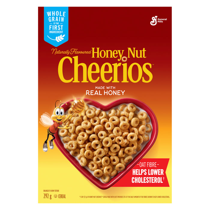 Céréales au miel et noix Cheerios, 292 g