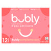 bubly Grapefruit Sparkling Water, Pack of 12, 355-mL
